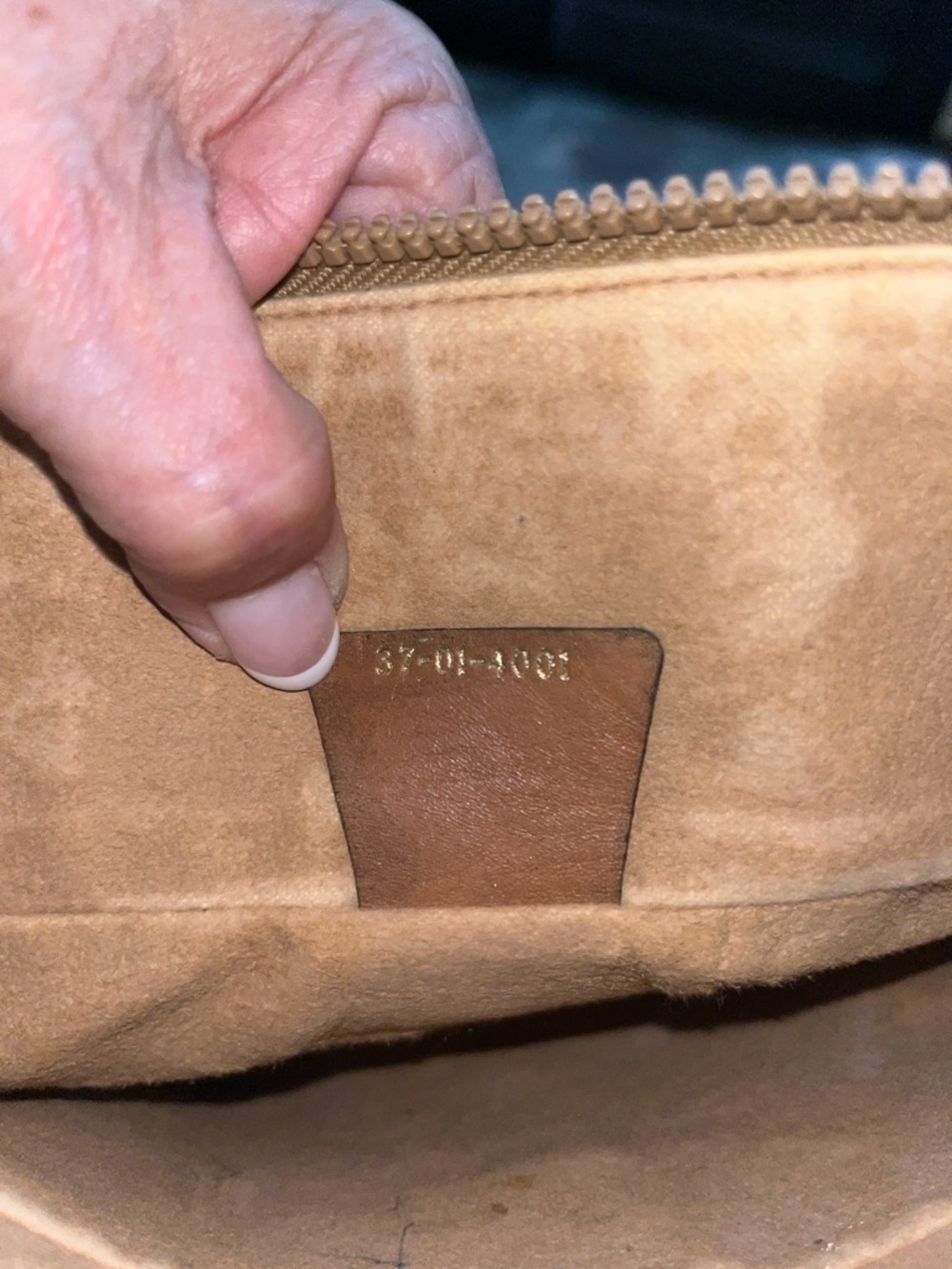 EUC Authentic Vintage Gucci Micro GG Monogram Canvas and leather Handbag plus - Picture 11 of 15